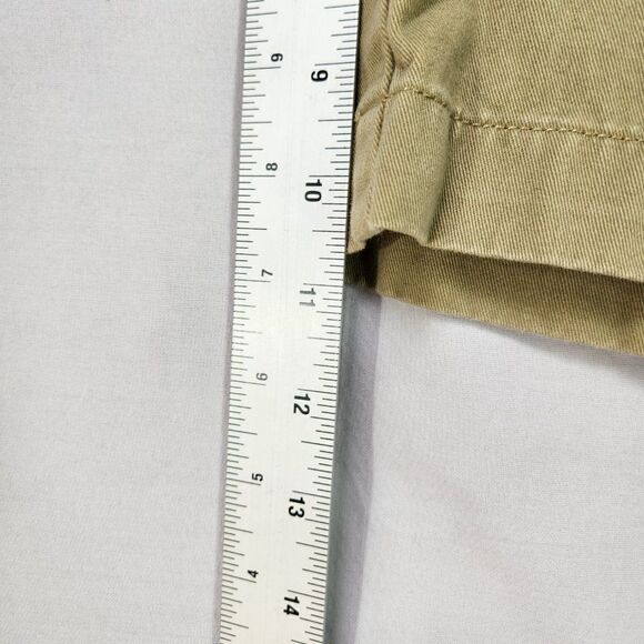 Perry Ellis Cottons Mens Cargo Shorts Sz 42 Brown Pockets Big and Tall - Picture 5 of 8